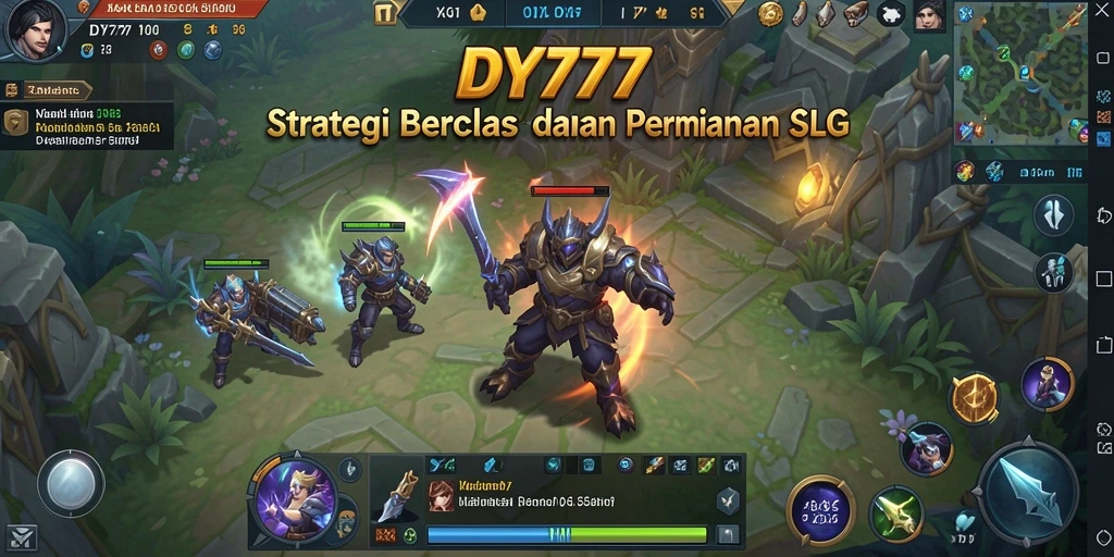 Tampilan gameplay dinamis dan strategi mendalam di DY777.