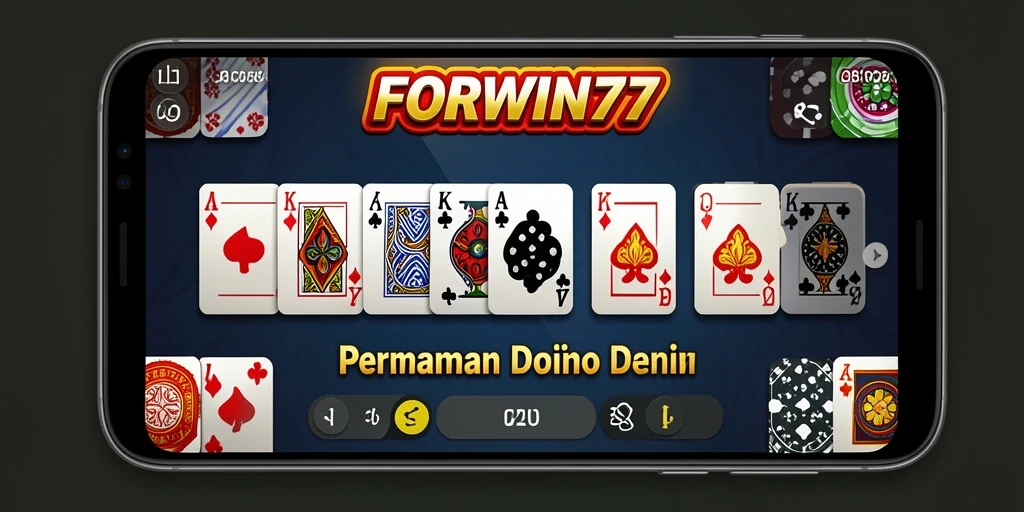 Tampilan gameplay seru dan interaktif dari FORWIN77.