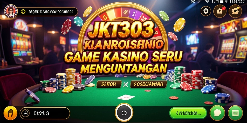 Tampilan menarik dari gameplay JKT303 yang menyajikan pengalaman kasino terbaik.