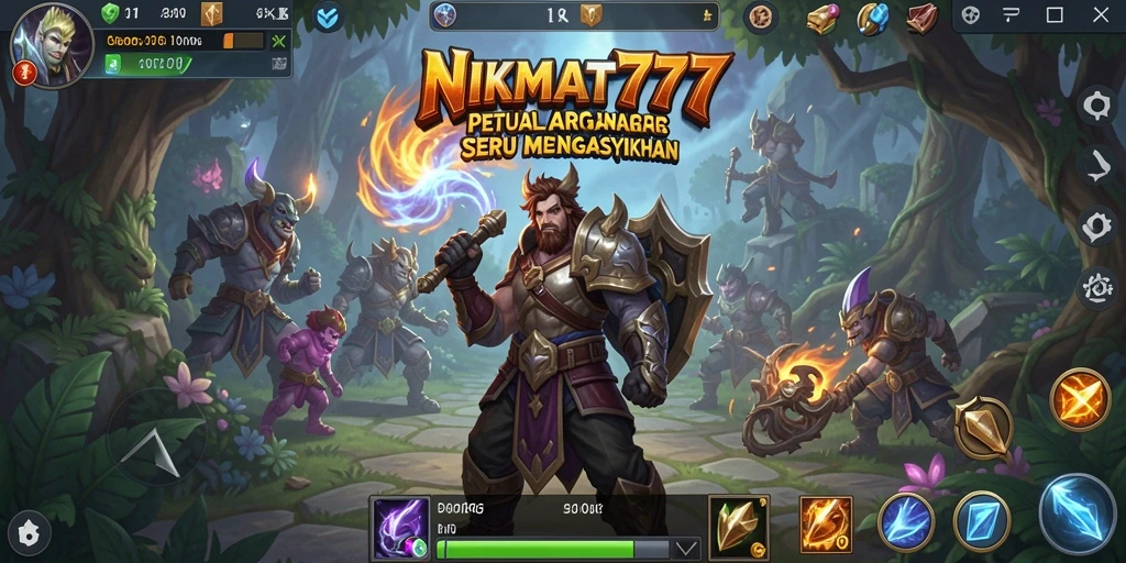Tampilan gameplay seru dalam NIKMAT777 dengan aksi ARPG yang mendebarkan.
