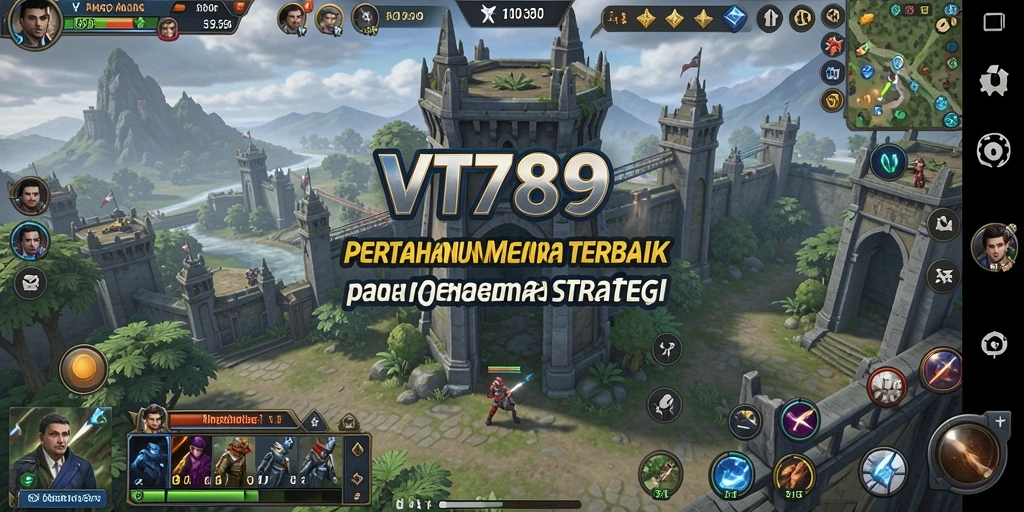 Menampilkan gameplay intens dengan strategi pertahanan yang menantang.